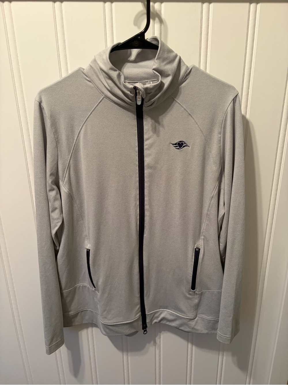 Peter Millar Disney Cruise Line Women's Performance Full Zip Jacket Grey XL